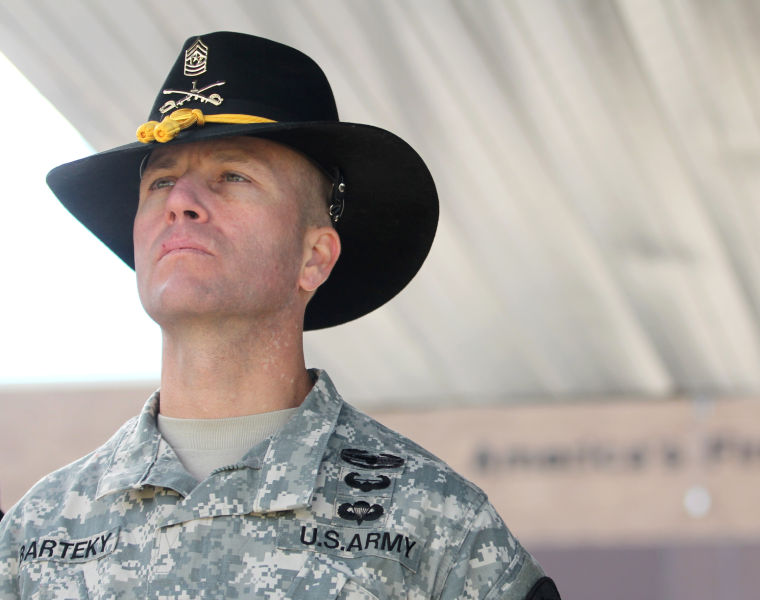 1st Cavalry Division Patch Ceremony